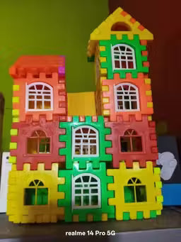 House Building Blocks Set Toy puzzle