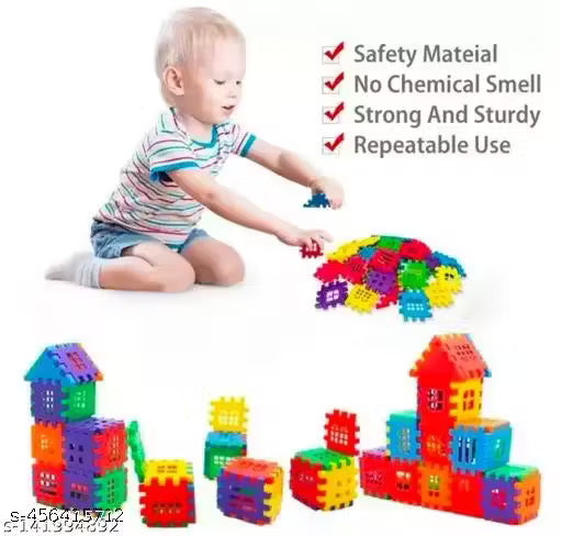 House Building Blocks Set Toy puzzle