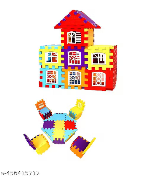 House Building Blocks Set Toy puzzle