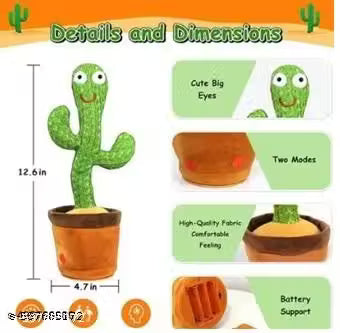 Dancing Cactus Talking Toy