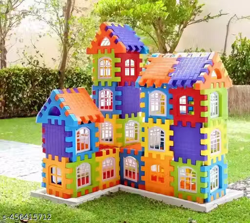 House Building Blocks Set Toy puzzle