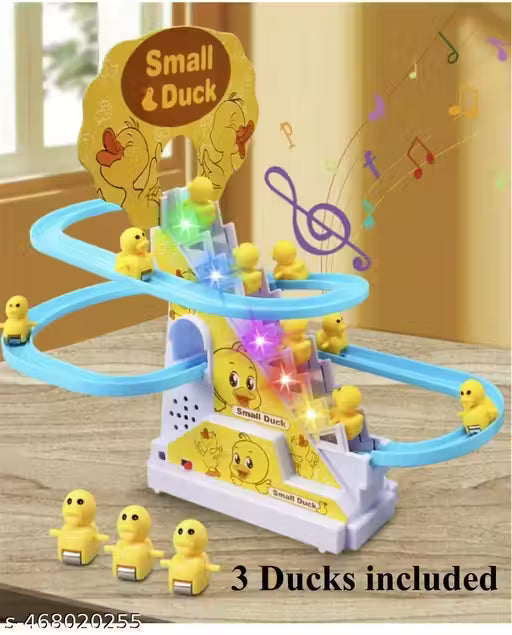 Duck Track Toy Set for kids - 3 ducks included